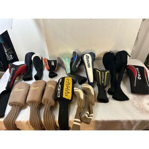 Golf covers lot Darek/Cobra/Adams/Wilson/Mizuno/‎ Nitro/Topflite/Taylormade